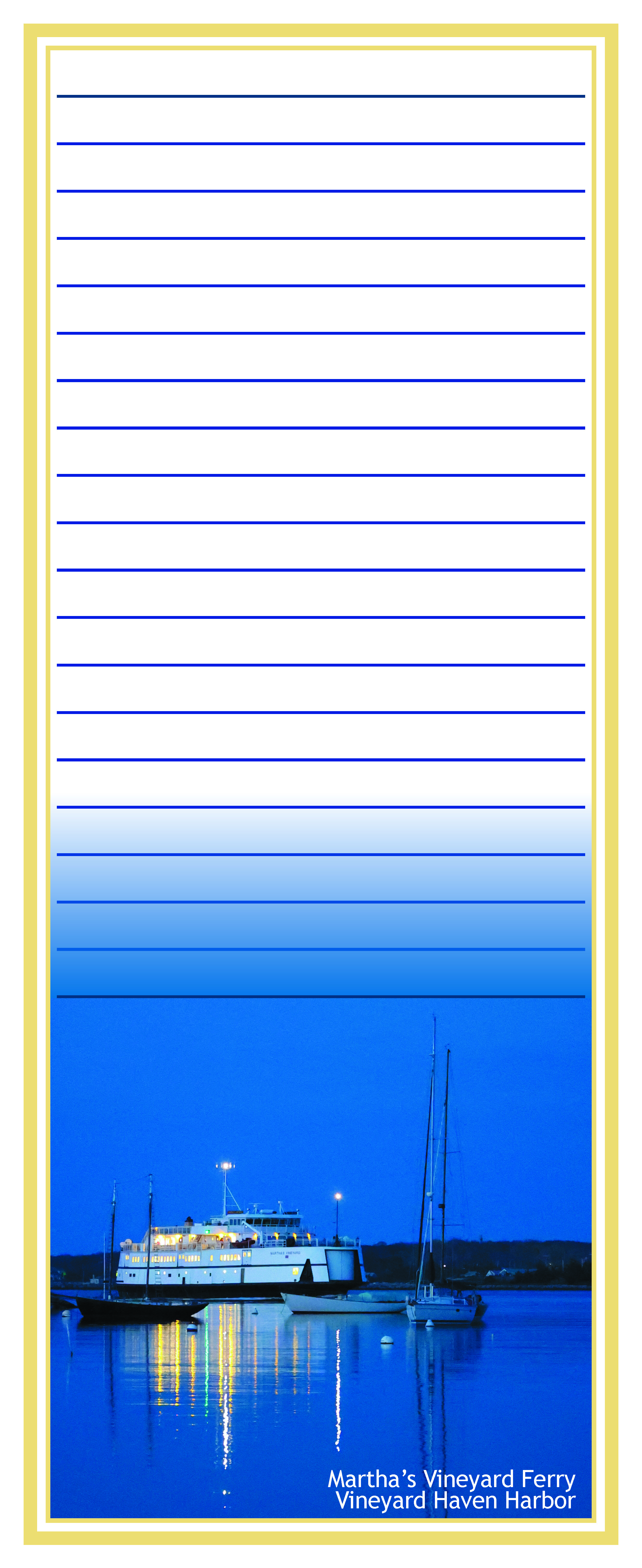 Ferry Note Pad