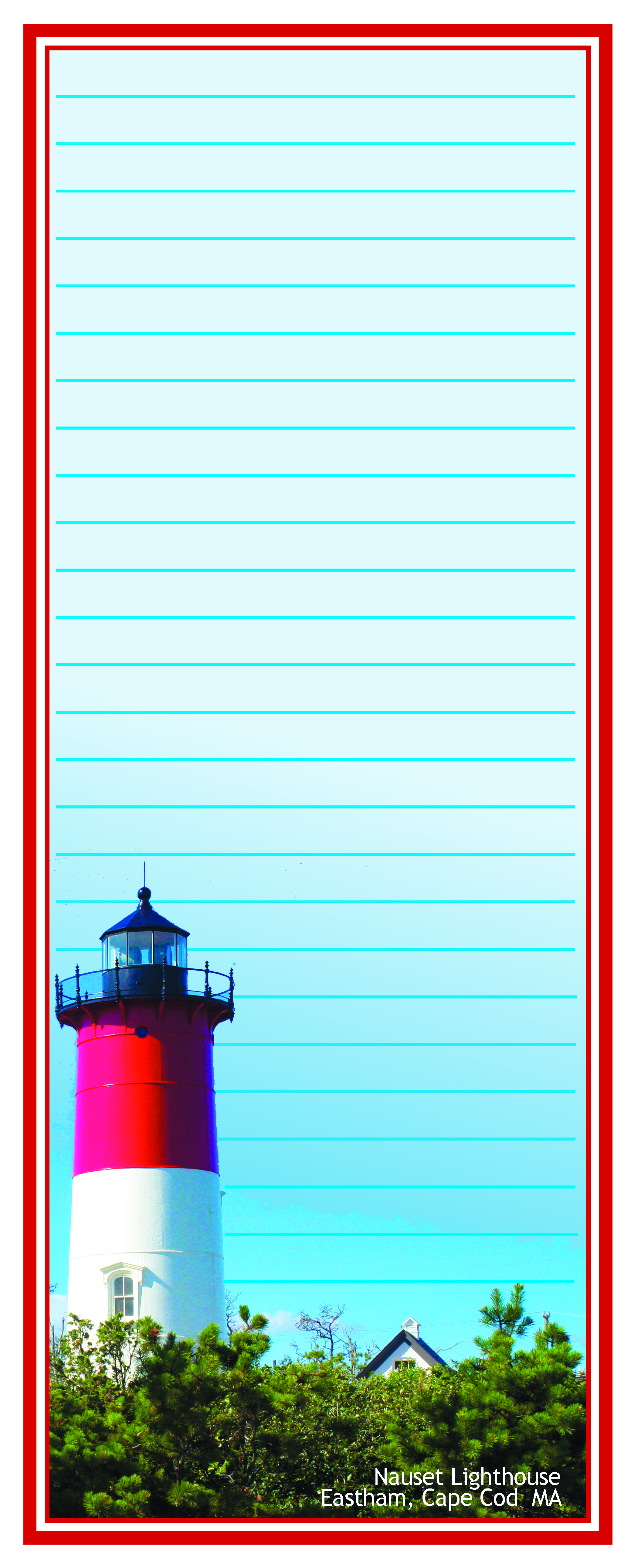 Nauset Lighthouse NotePad